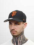 Бейсболка 47 BRAND арт. B-MVP22WBV-BKO San Francisco Giants MLB (черный)